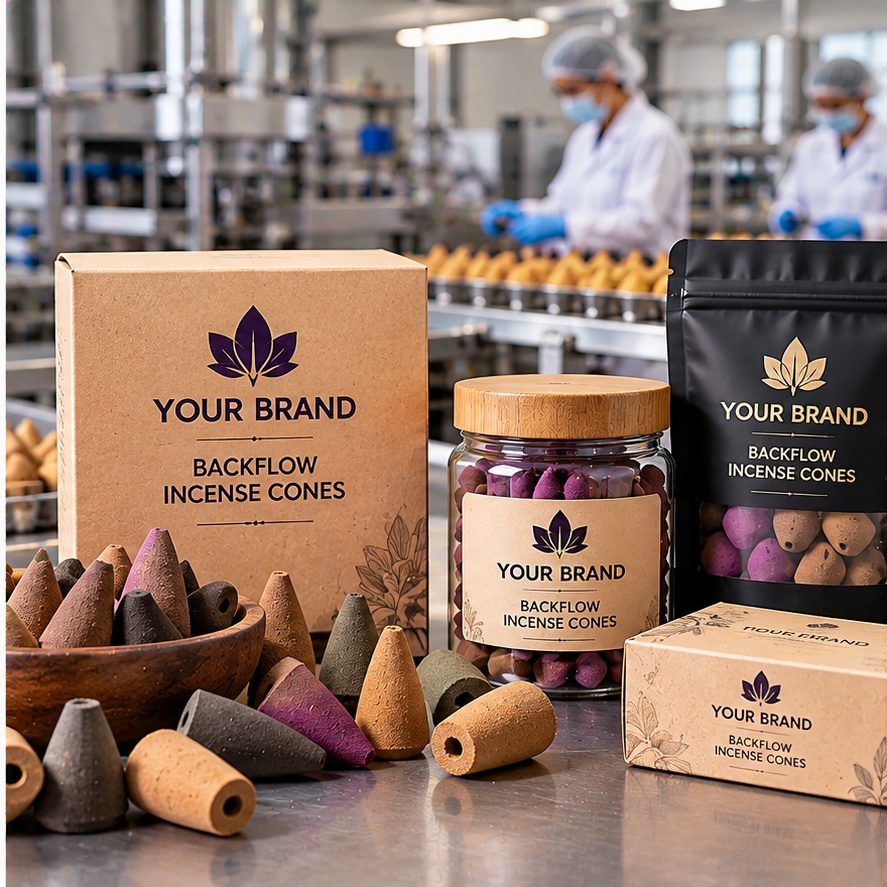 Backflow Incense Cones Wholesale and Private Label Supply