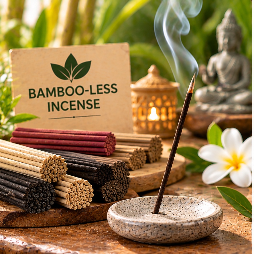 Bamboo-Less Incense Sticks Supplier and Exporter