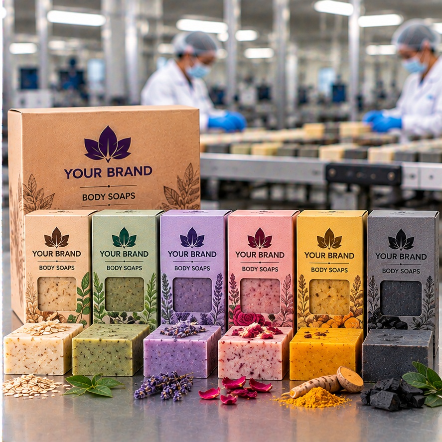 Body Soaps Wholesale and Private Label Supply