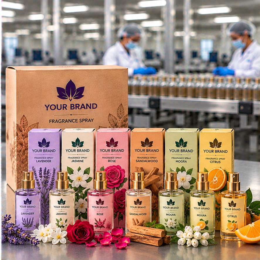 Fragrance Spray Wholesale and Private Label Supply
