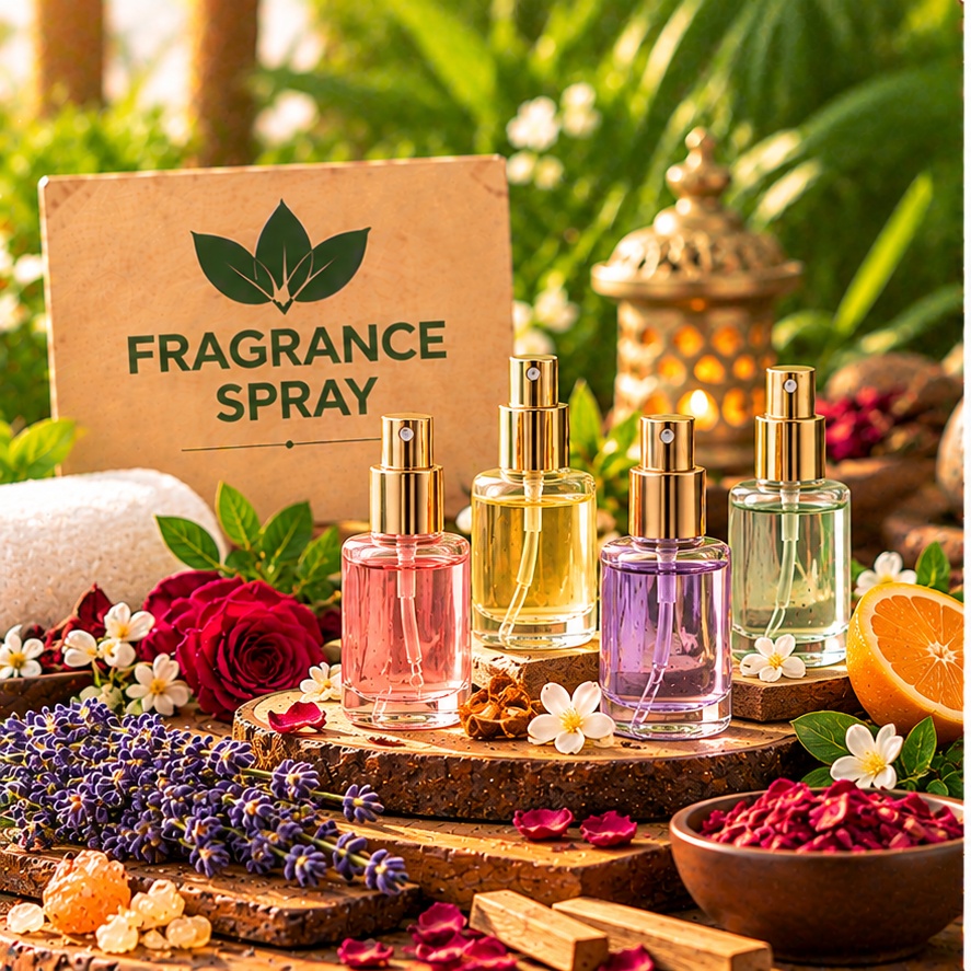 Fragrance Spray Supplier and Exporter from India