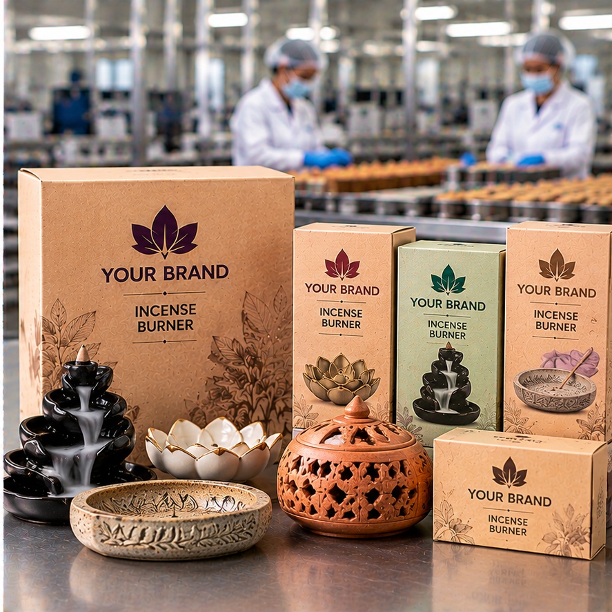 Incense Burners Wholesale and Private Label Supply