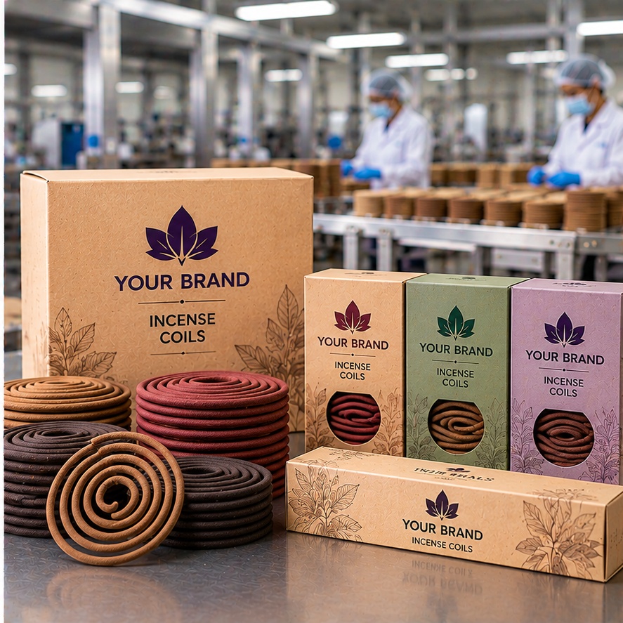 Incense Coils Wholesale and Private Label Supply