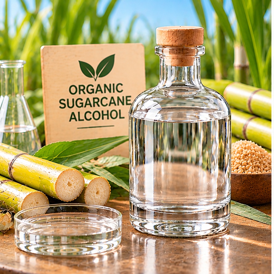 Organic Sugarcane Alcohol Supplier and Exporter