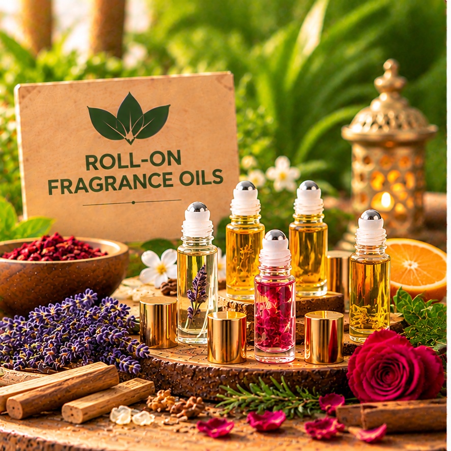 Roll-On Perfume Oils Supplier and Exporter from India