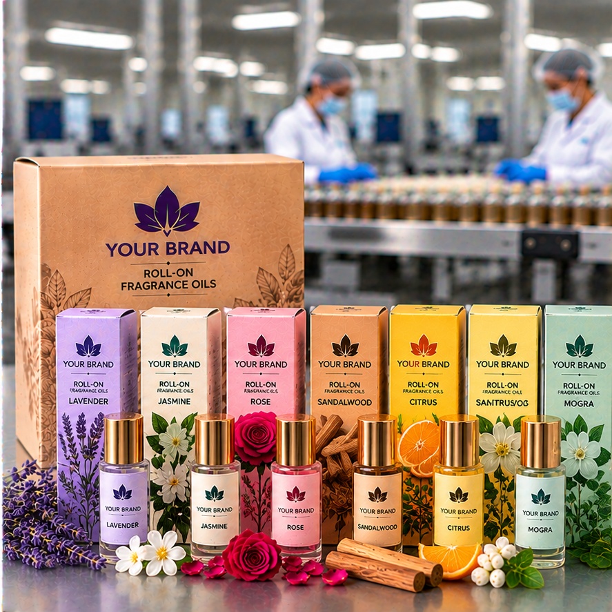 Roll-On Perfume Oils Wholesale and Private Label Supply